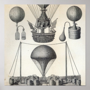 Luchtballonnen Poster