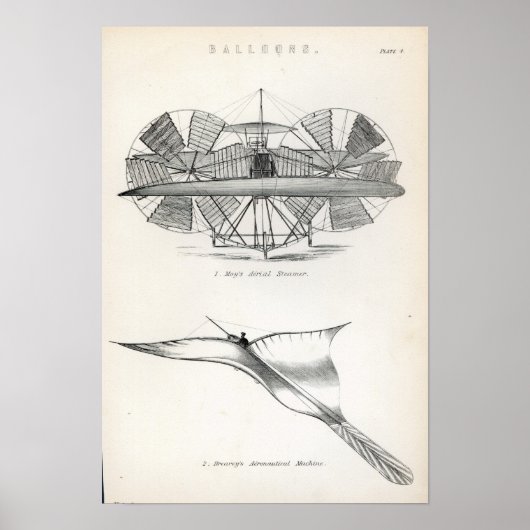 Luchtballonnen Poster (Voorkant)