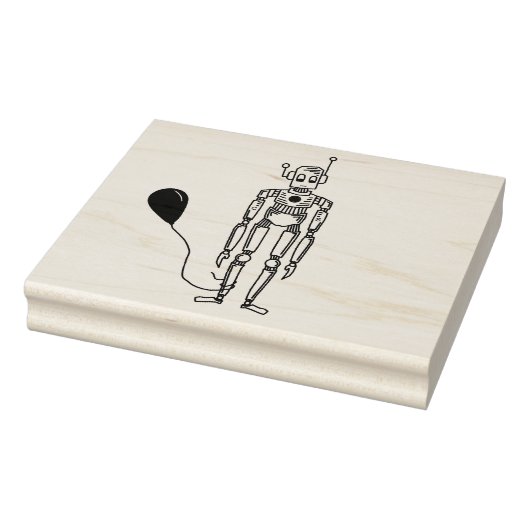 Luchtballonnen robots rubberstempel (Stempel)