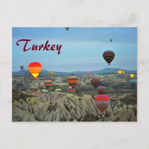 Luchtballonnen van het Briefkaart Turkije