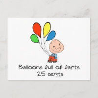 Luchtballonnen vol farts