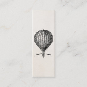  luchtballonreactorballonnen mini visitekaartje