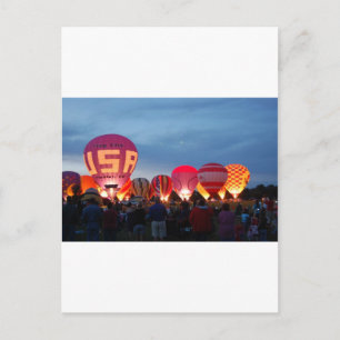 luchtballonskyline briefkaart