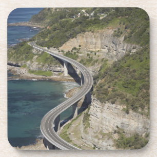 Luchtbeeld van Sea Cliff Bridge bij Wollongong, Drankjes Onderzetter