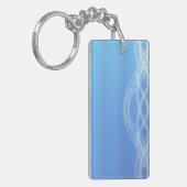Luchtblauw Sleutelhanger (Voorkant Links)