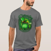 Luchtborstel St. Patrick's day T-Shirt (Voorkant)