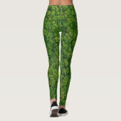 Luchtbos uitzicht, hoogste uitzicht, kopieerruimte leggings (Achterkant)