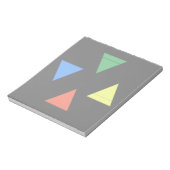 Luchtbrandwater Aarde Notitieblok (Gedraaid)