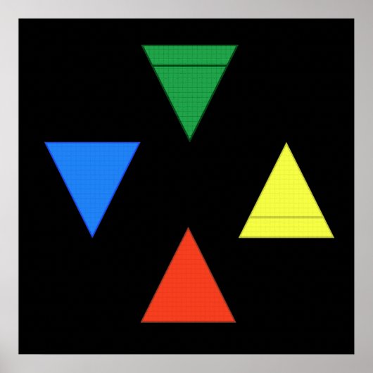 Luchtbrandwater Aarde Poster (Voorkant)