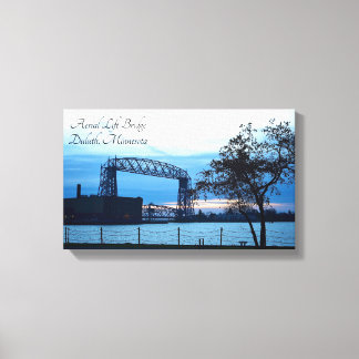 Luchtbrug Duluth, Minnesota Print Canvas