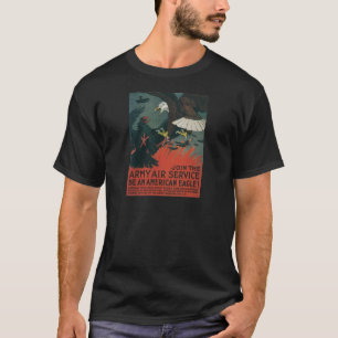 Luchtdienst leger rond 1917 t-shirt