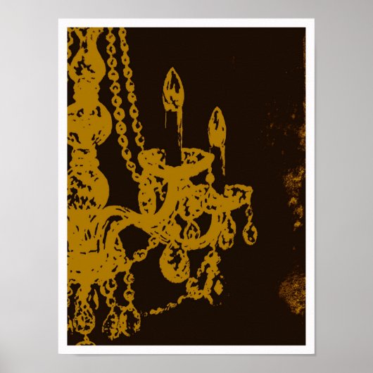 Luchters Glamor ~ Print / Poster (Voorkant)