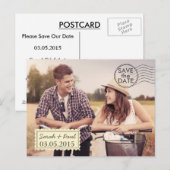 Luchtfoto Opslaan van de datum Briefkaart (Voorkant / Achterkant)