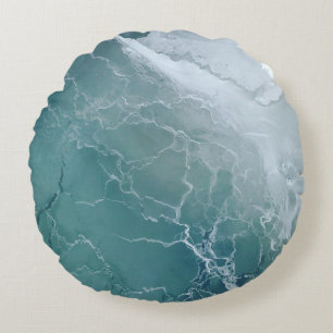 Luchtfoto van het waterlichaam rond kussen