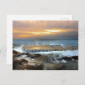 luchtfoto van uitzicht uit de rotswal briefkaart (Voorkant / Achterkant)