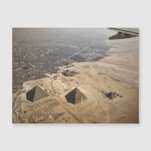Luchtfoto's van pyramiden uit Egypte