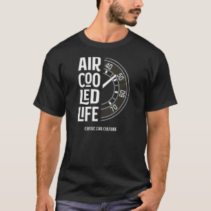 Luchtgekoelde Life - Speedo toerenteller GaugeCar T-shirt
