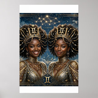Luchtgodin Wanddecoratie Poster