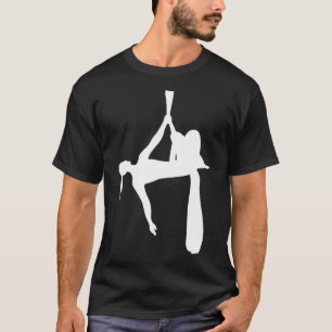 Luchthangende Aerialist Trapeze Aerial Hoop Air A T-shirt