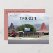 Luchthaven Dili Timor Leste Briefkaart (Voorkant / Achterkant)