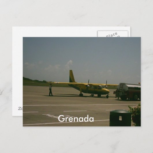 Luchthaven Grenada Briefkaart (Voorkant / Achterkant)