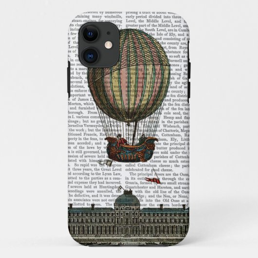 Luchthaven over de stad Case-Mate iPhone case (Achterkant)