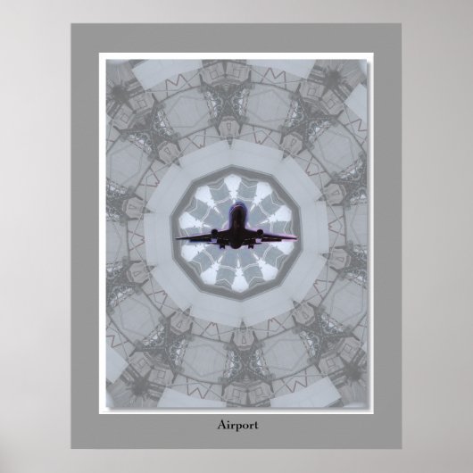 Luchthaven Poster (Voorkant)