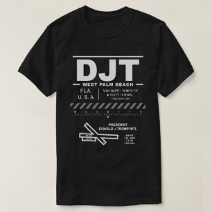 Luchthaven President Donald J Trump International  T-shirt