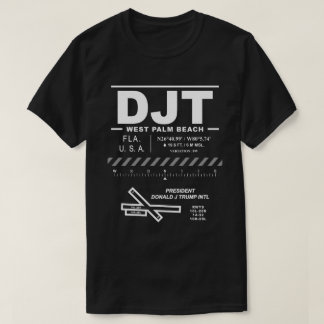 Luchthaven President Donald J Trump International T-shirt