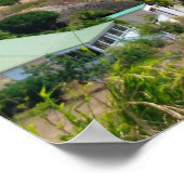 Luchthaven Saint Barthélemy (St. Barts) Poster (Hoek)