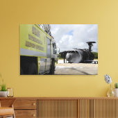 Luchthaven van Guam WONPAT Canvas Afdruk (Insitu (Woonkamer))