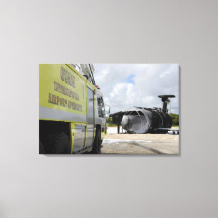 Luchthaven van Guam WONPAT Canvas Afdruk