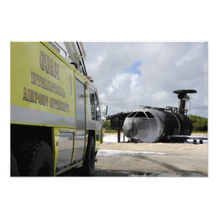 Luchthaven van Guam WONPAT Foto Afdruk