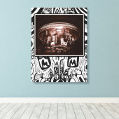 Luchthaven van Vegas Canvas Afdruk (Insitu (Houten vloer))