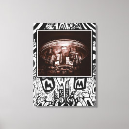 Luchthaven van Vegas Canvas Afdruk