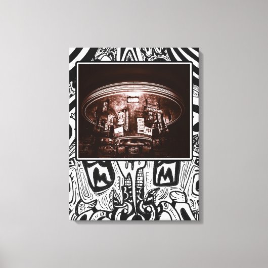 Luchthaven van Vegas Canvas Afdruk (Voorkant)