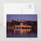 Luchthavencentrum van de stad Flensburg Noord-Duit Briefkaart (Voorkant / Achterkant)