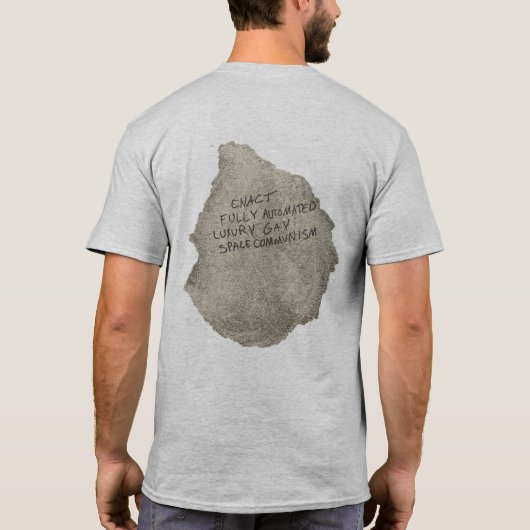 LuchthavenMannen T-shirt met zaal #1 (Achterkant)