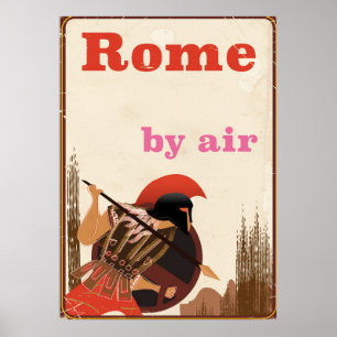 Luchthavenposter Rome Gladiator Poster
