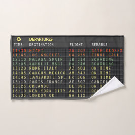 Luchthavenraad (aanpasbaar) bad handdoek