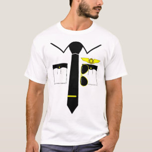 Luchthavenvliegtuig Vliegtuig piloot — Funny Gif T-shirt