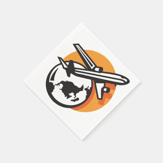 Luchthavenwerkpapier Servetten (Hoek)