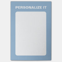 Luchtig blauw Modern gepersonaliseerd veelzijdig