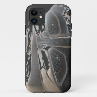 Luchtinlaten voor remmen op een Corvette ZR1 iPhone 11 Hoesje