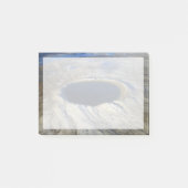 Luchtkrater Pingualuit, Quebec, Canada. Post-it® Notes (Voorkant)