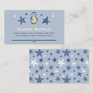 Luchtkussen Baby Shower Luierspel Ticket Informatiekaartje