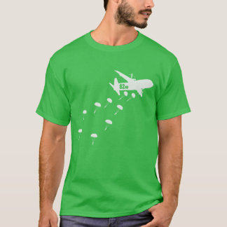Luchtlanding 82ND Vliegtuig Sprong vriend T-shirt