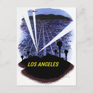  luchtlijn Los Angeles Briefkaart