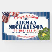 Luchtmacht Afstuderen 320 TRS Gators Mascotte 3x5' Spandoek (Horizontaal)