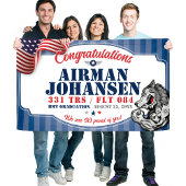 Luchtmacht Afstuderen 331 TRS Wolf Pack Mascotte 3 Spandoek